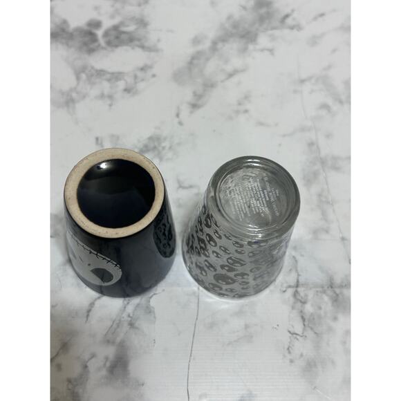 Tim Burton's The Nightmare Before Christmas Inkblots 1.5oz. Mini Shot Glasses 2 - Picture 6 of 7